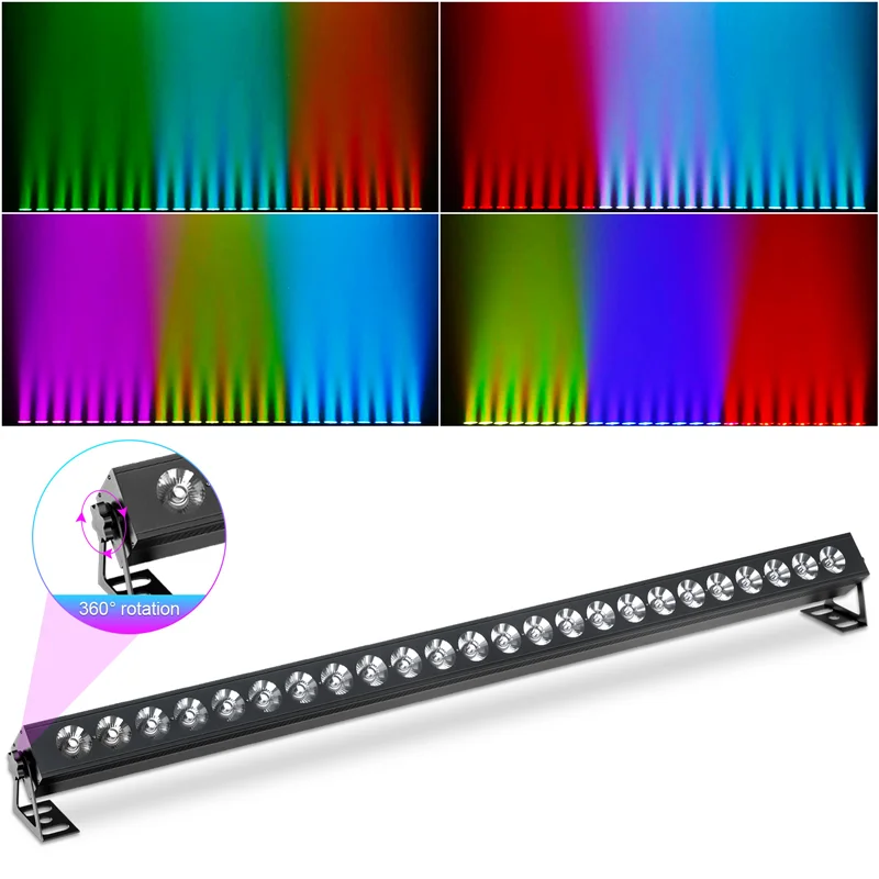 24x3w rgb 3in1 светодиодный настенный - Фотография_5