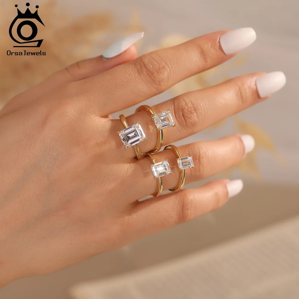 Orsa jewels 925 серебряные изумрудной - Фотография_5