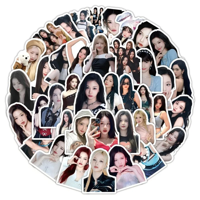 Kpop мультфильм babymonster групповые наклейки для ноутбука - Фотография_4