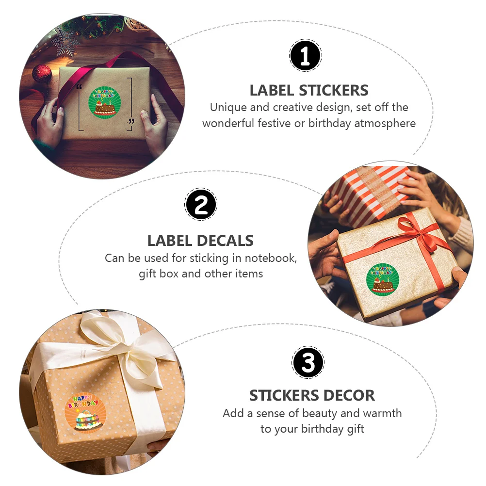 Наклейки с днем рождения - Фотография_4