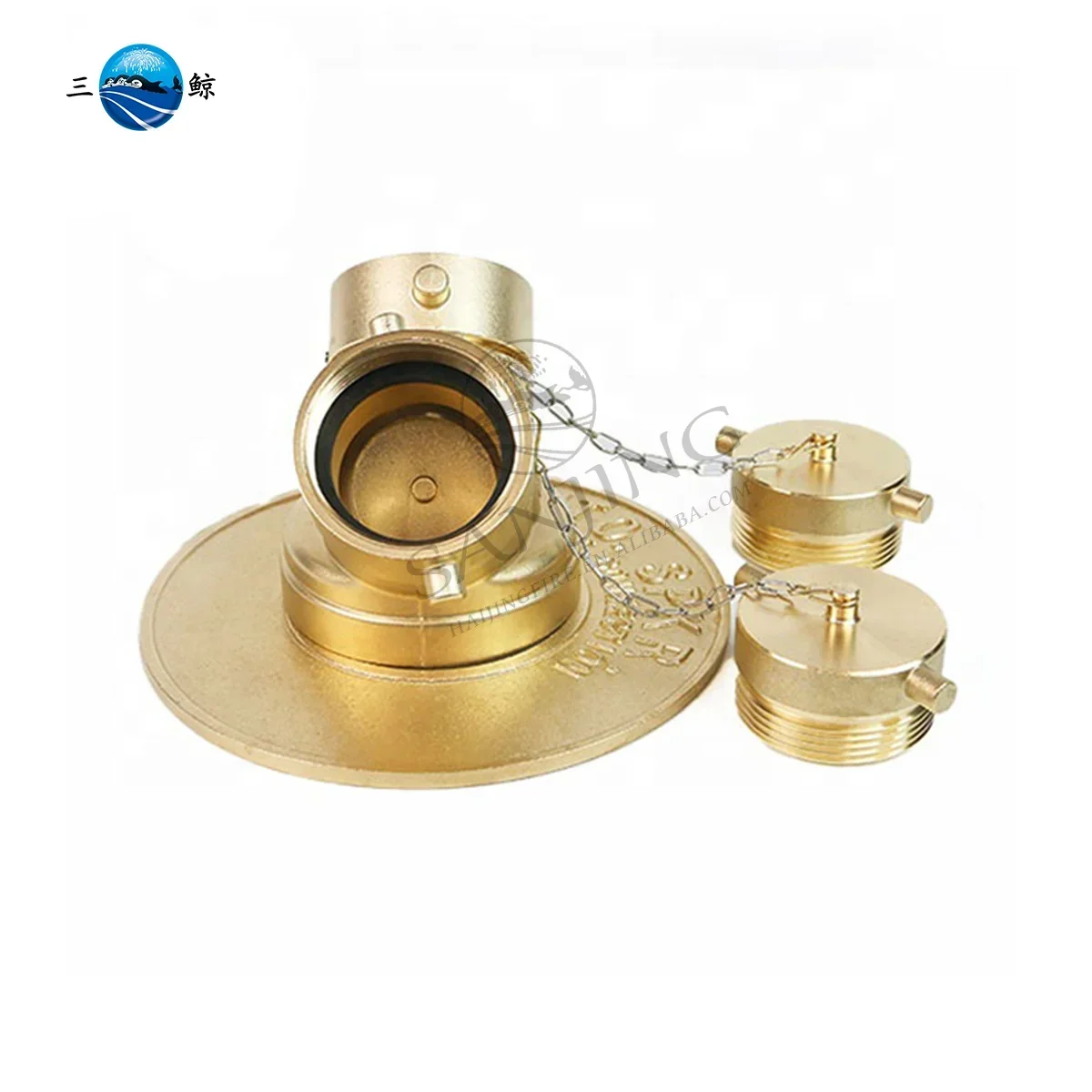 Кованое латунное соединение пожарного - Фотография_2