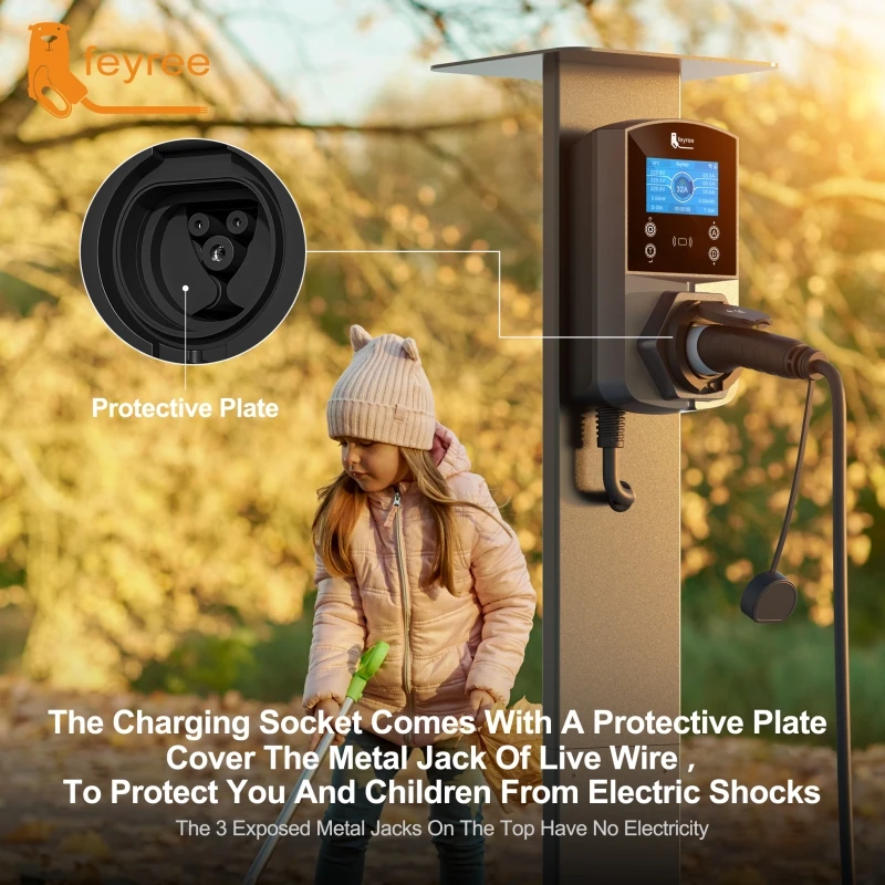 Feyree type2 ev зарядное устройство - Фотография_2