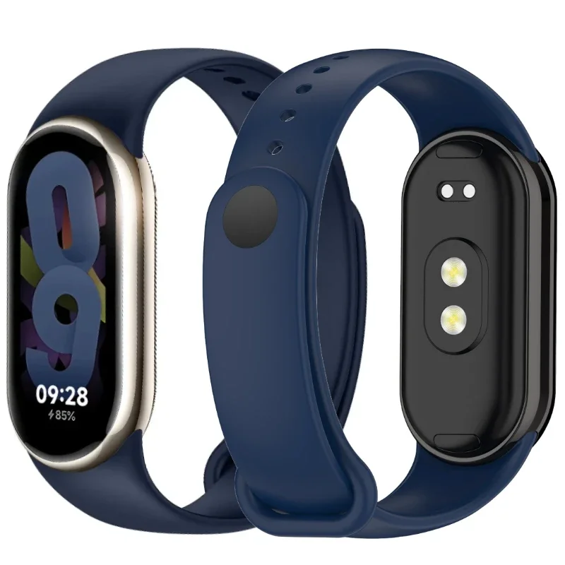 Мягкий официальный силиконовый ремешок для xiaomi mi band 10 - Фотография_2