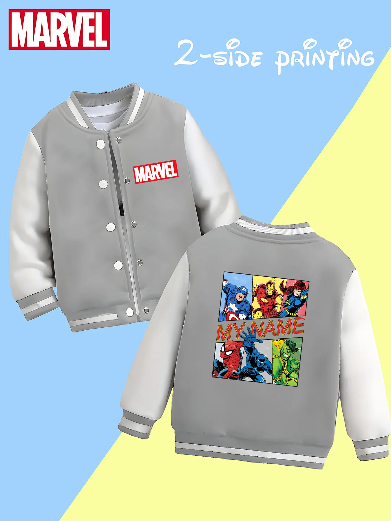 Miniso бейсбольная куртка marvel - Фотография_6