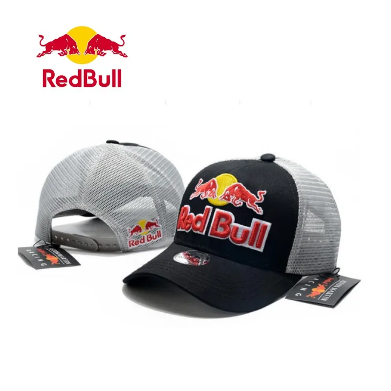 Сетчатая шляпа red bull с вышивкой - Фотография_4
