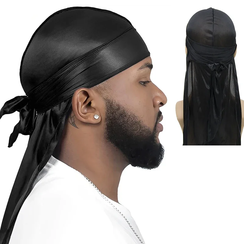 Мужская шелковая бандана durag