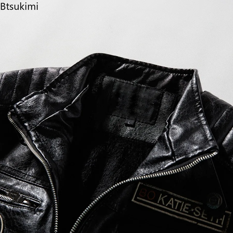 Кожаные куртки, мужские осенне-зимние - Фотография_6