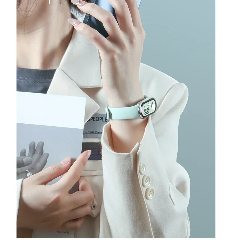 Спортивные ремешки для часов для xiaomi mi band 8-9 nfc - Фотография_3