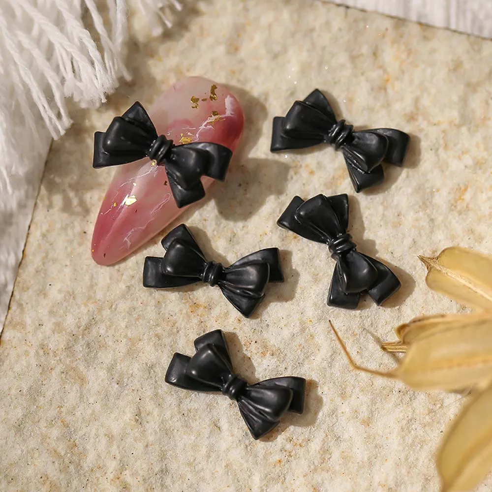 Ленты из смолы, банты для дизайна ногтей - Фотография_2