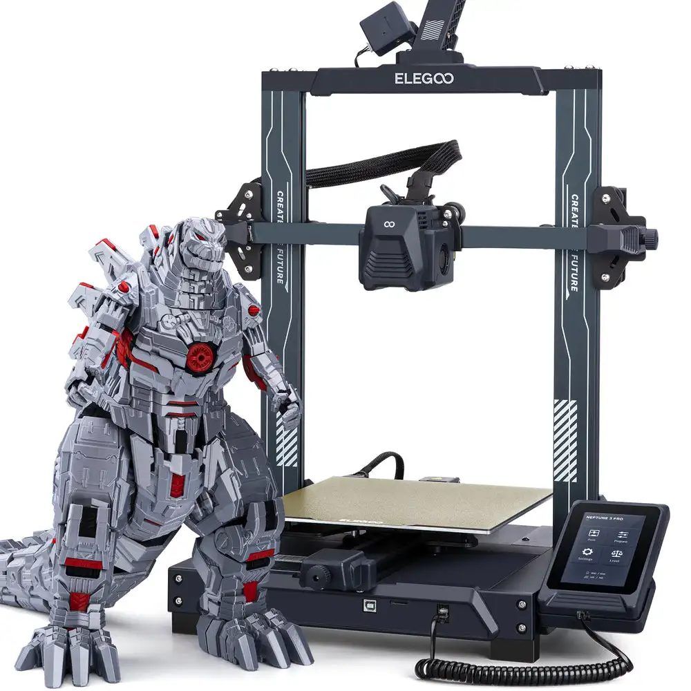 Elegoo нептун 3 pro fdm 3d принтер с автоматическим выравниванием - Фотография_3