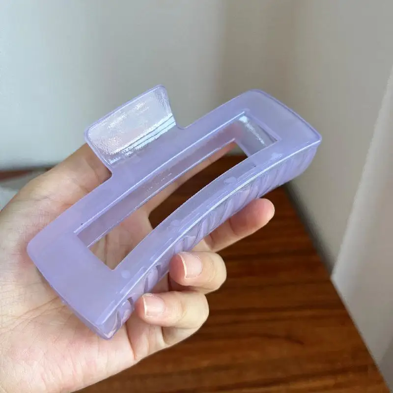 Большие заколки-когти 13 см для густых волос - Фотография_6