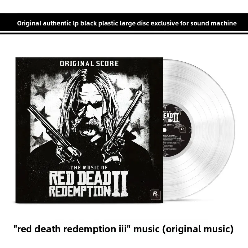 Прозрачный клей the music of red dead redemption 2 2 lp - Фотография_2