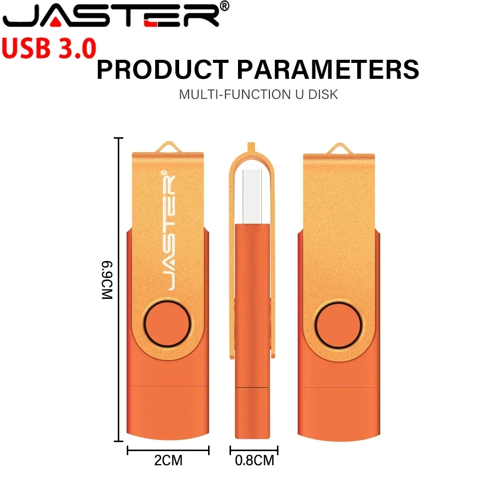 Jaster type-c 2 в 1 usb 3 - Фотография_2