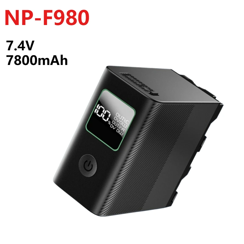 Сменный аккумулятор для камеры np-f980 np-f970 np-f990 7 - Фотография_3