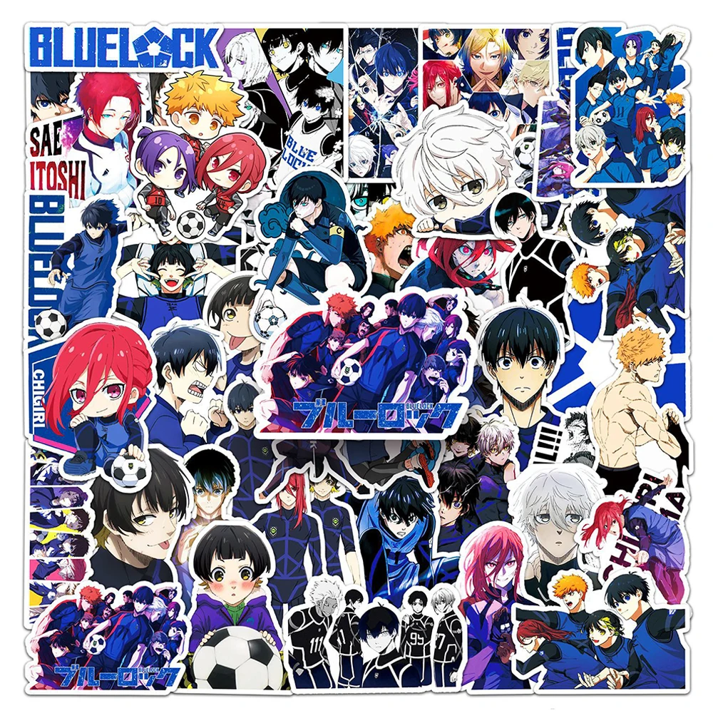 Наклейки японского аниме с синим замком - Фотография_2