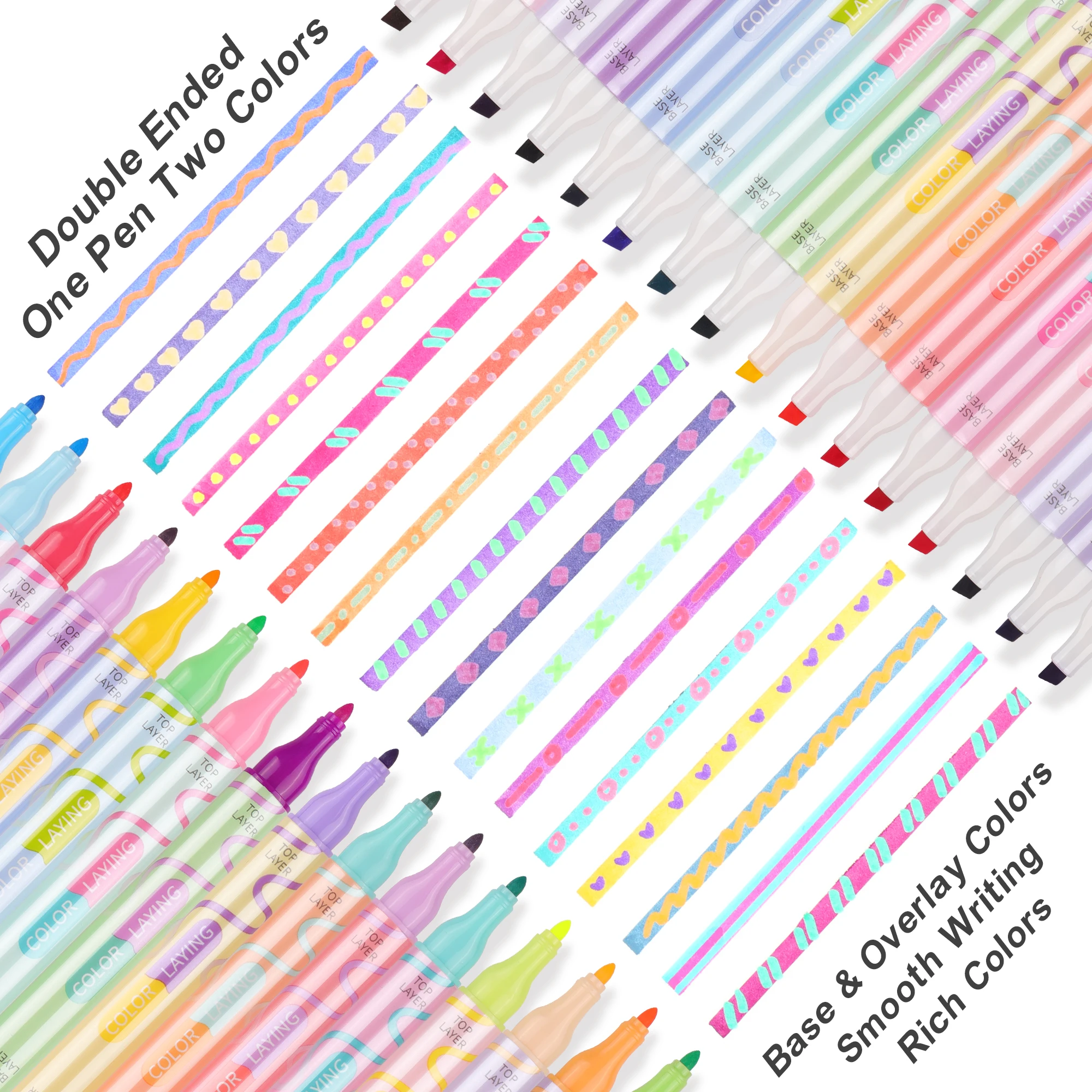 Творческие магические цветные маркеры