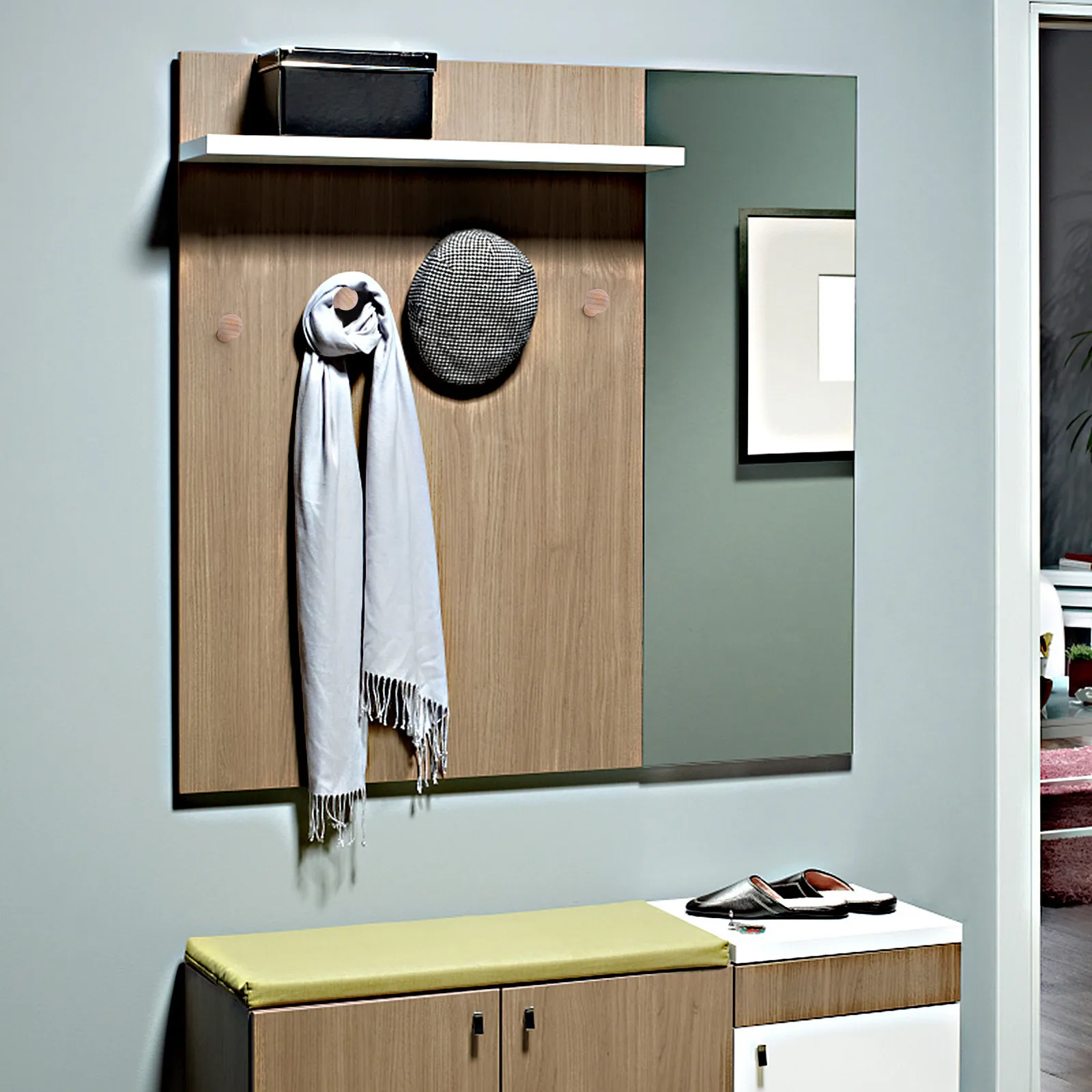 Деревянные крючки для одежды - Фотография_3