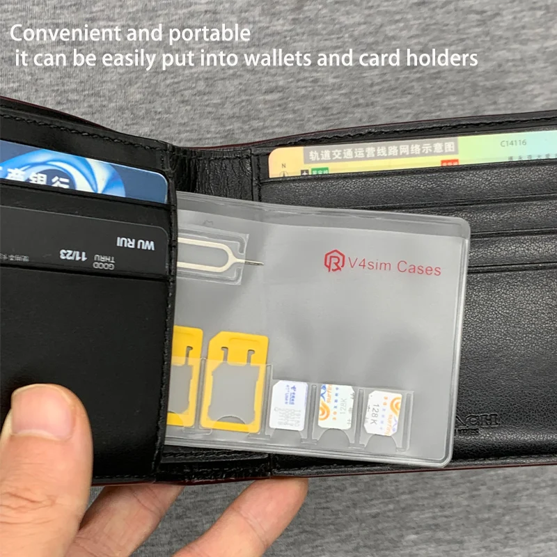 Портативная сумка для хранения карт памяти sim micro pin nano - Фотография_5