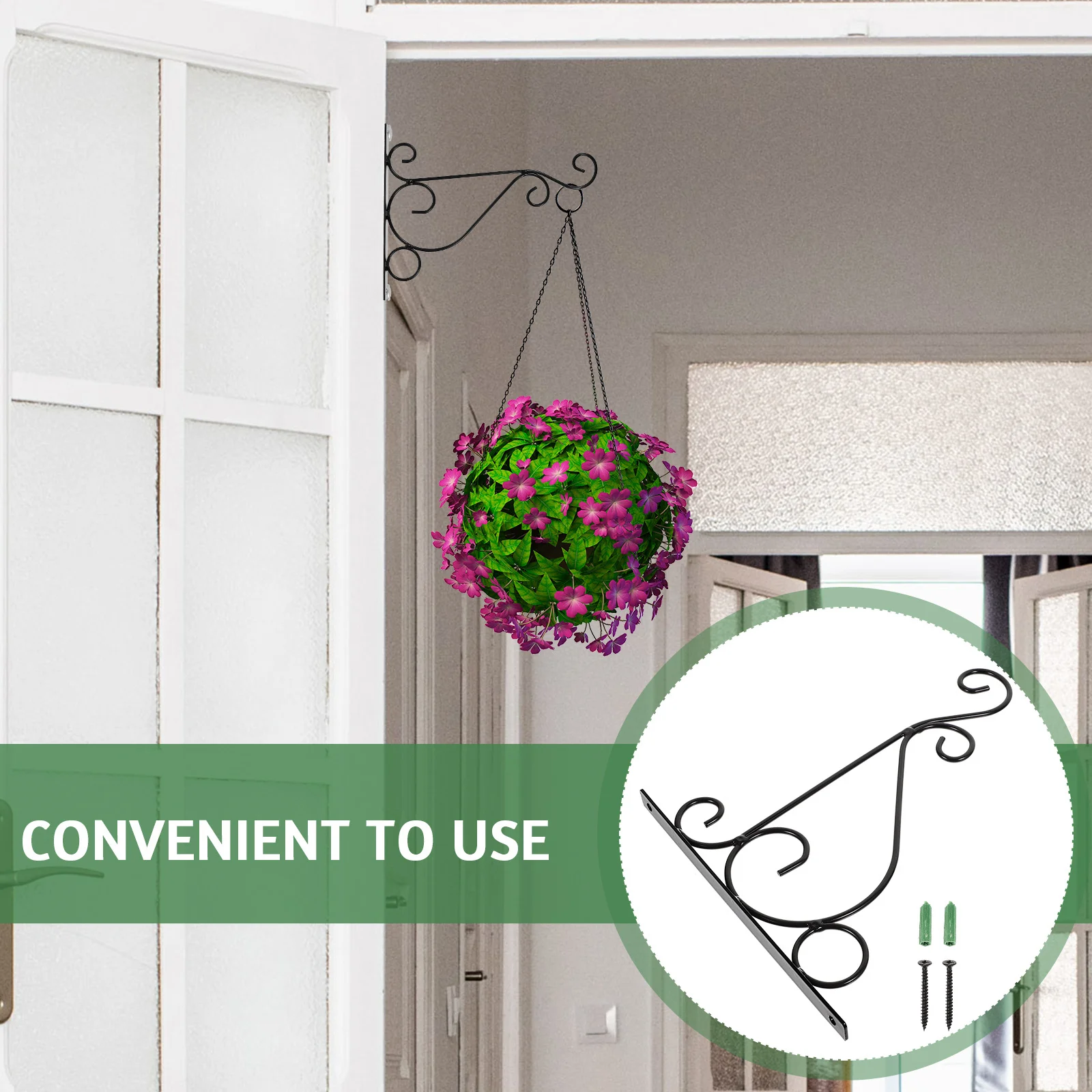 Для растений, настенный крючок для цветов - Фотография_2