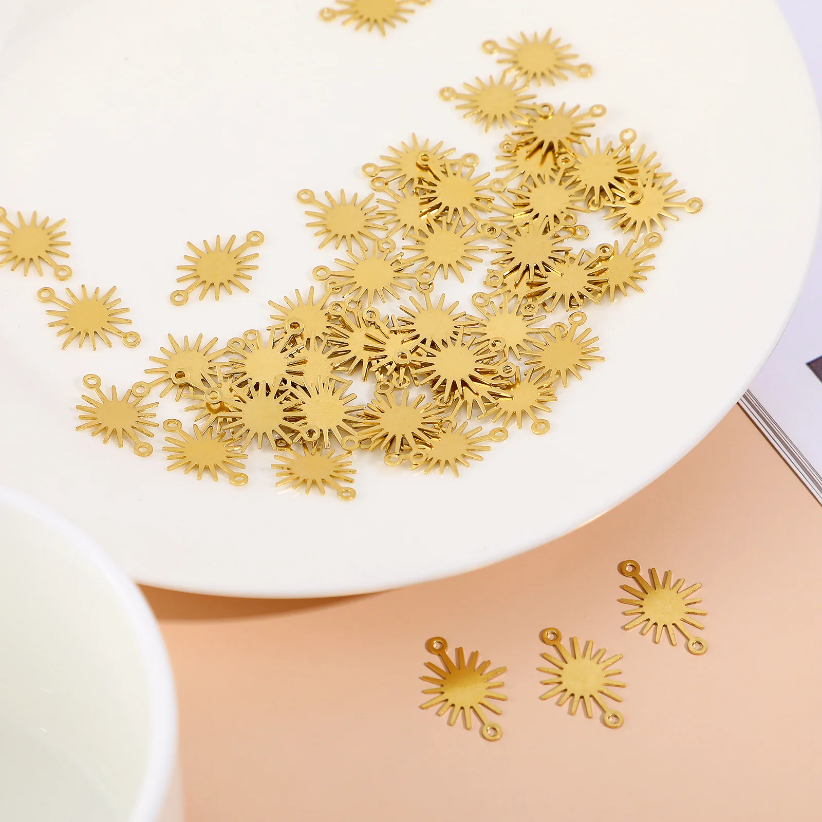 Соединители для подвесок в форме солнца - Фотография_4