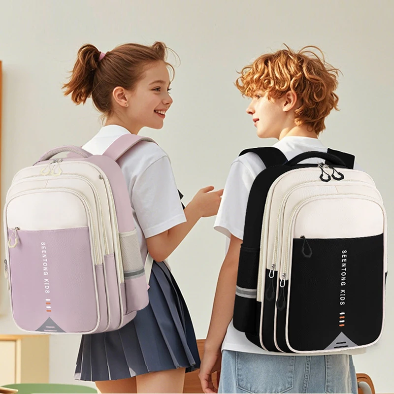 Регулируемый детский школьный рюкзак для мальчиков и девочек - Фотография_6