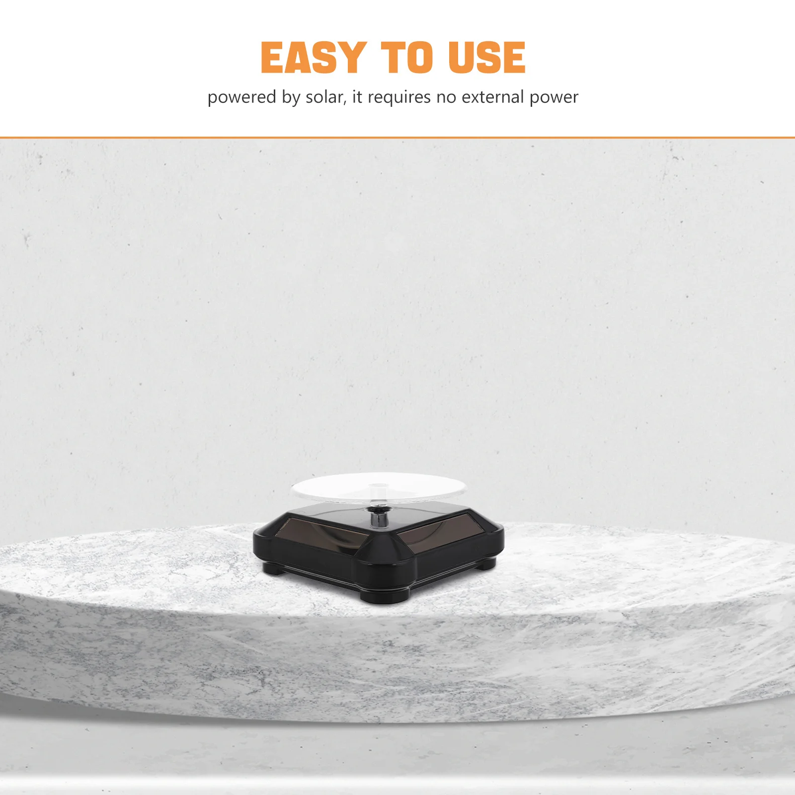 Вращающаяся подставка для ювелирных изделий на солнечной энергии - Фотография_3