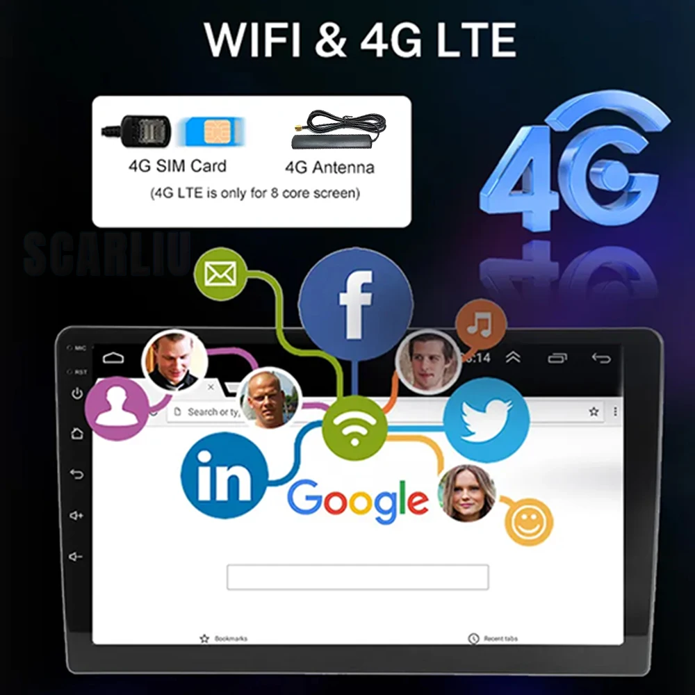 4g + 64g android 13 автомобильный - Фотография_4