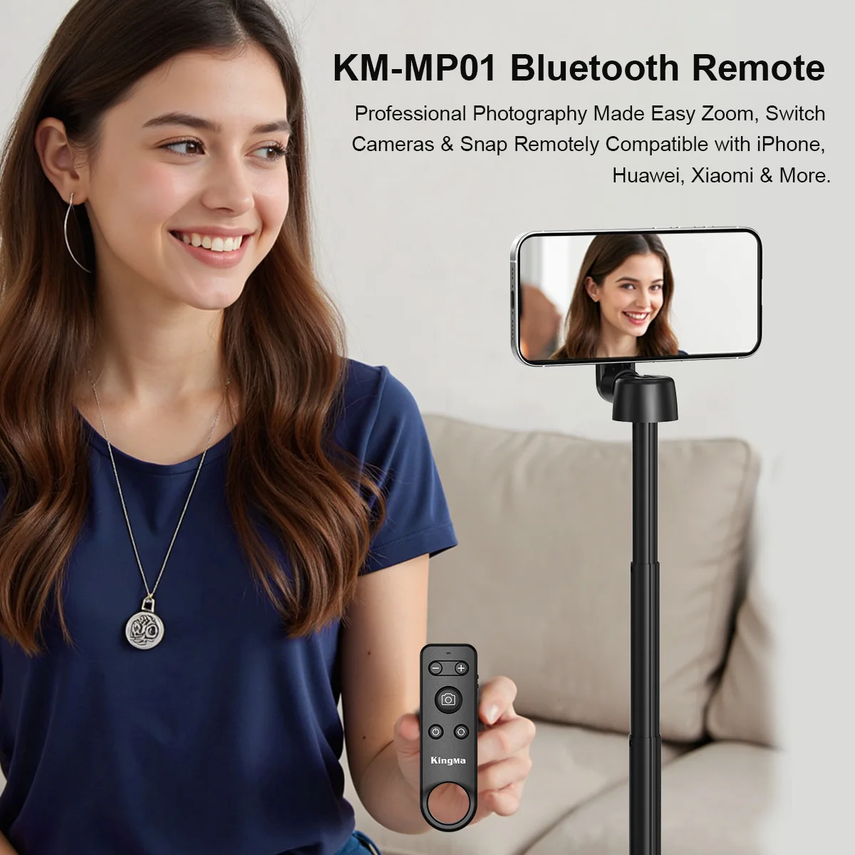 Беспроводной пульт дистанционного управления с зумом для iphone и android - Фотография_2