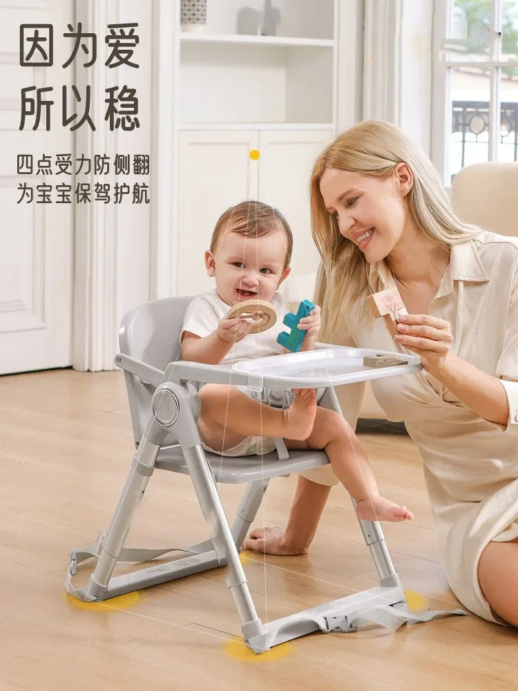 Детский обеденный стул для детей 0-4 лет - Фотография_4