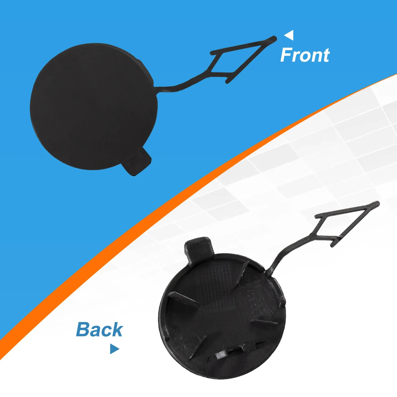 Крышка фаркопа заднего бампера - Фотография_2