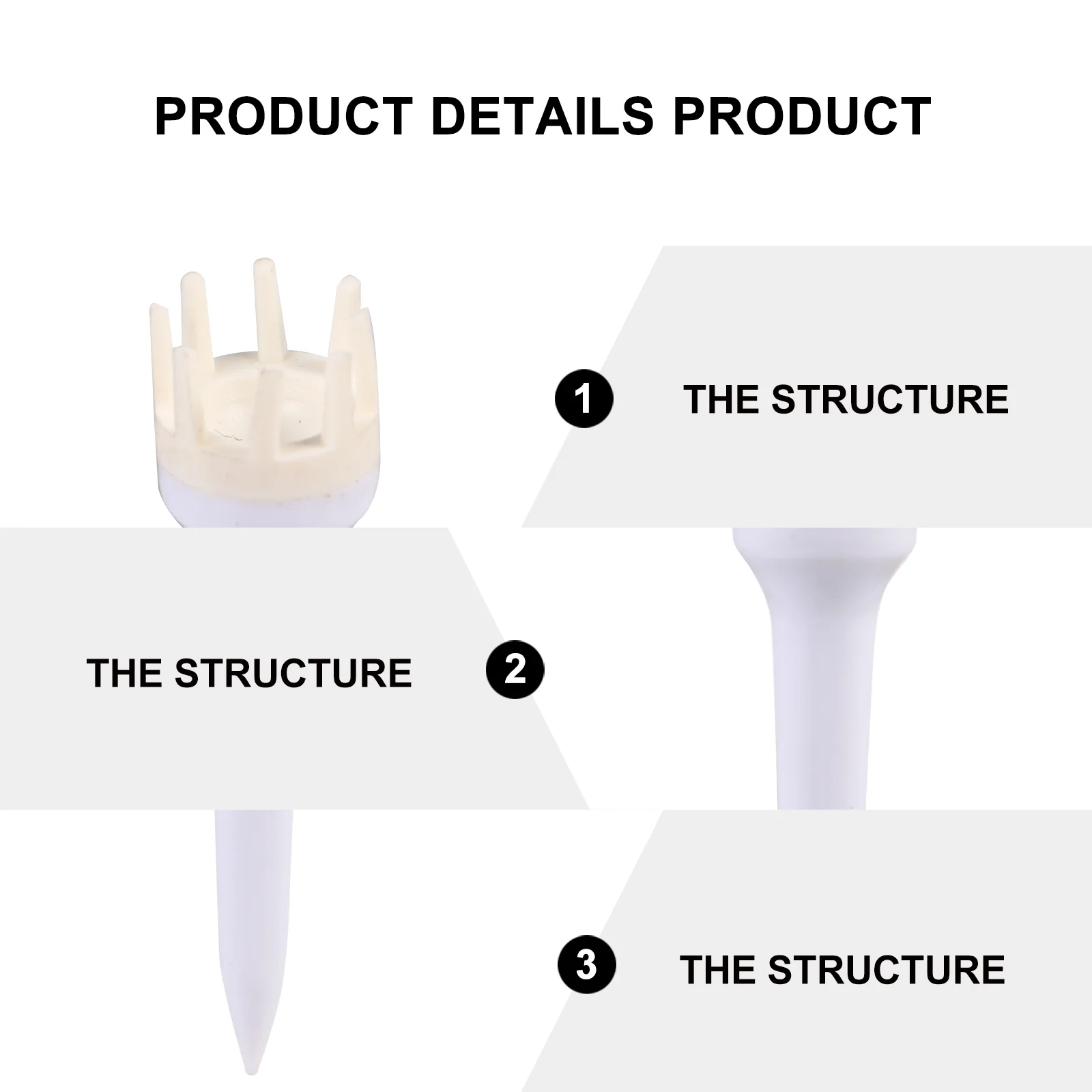 6,2 см, пластиковые прозрачные разноцветные футболки с короной для гольфа - Фотография_4