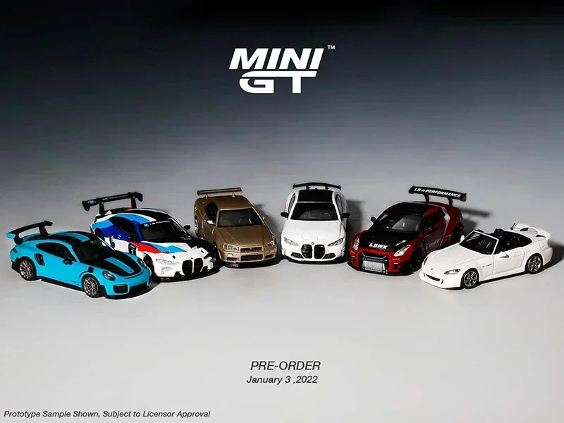 Nissan skyline gt-r (r34) v-spec ii модель автомобиля из сплава