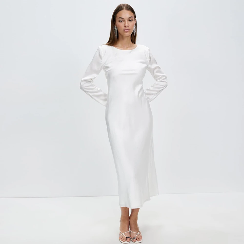 Простые свадебные вечерние платья