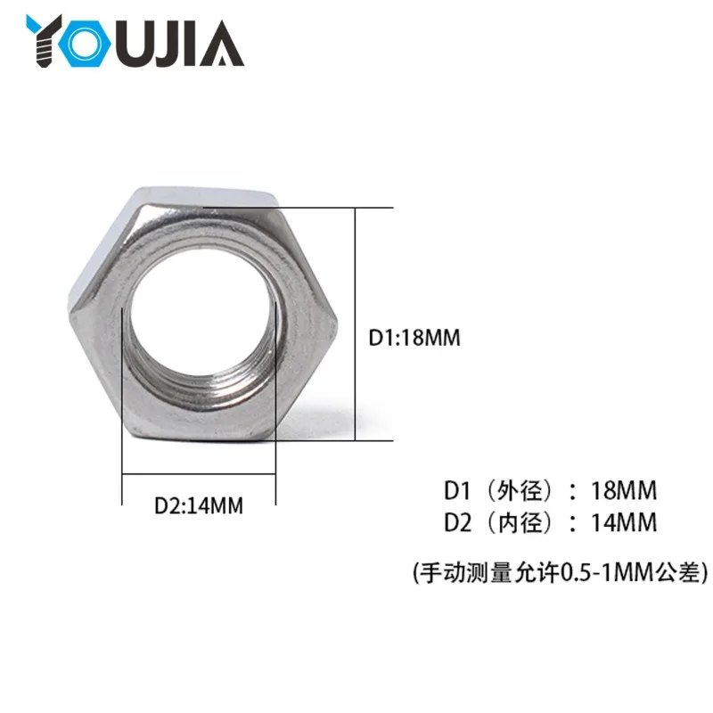 Шестигранные гайки из нержавеющей - Фотография_4