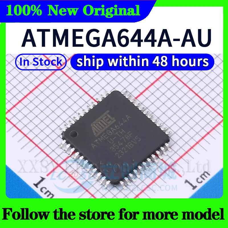 Atmega644pa-au atmega644-20au atmega644pv-10au - Фотография_5