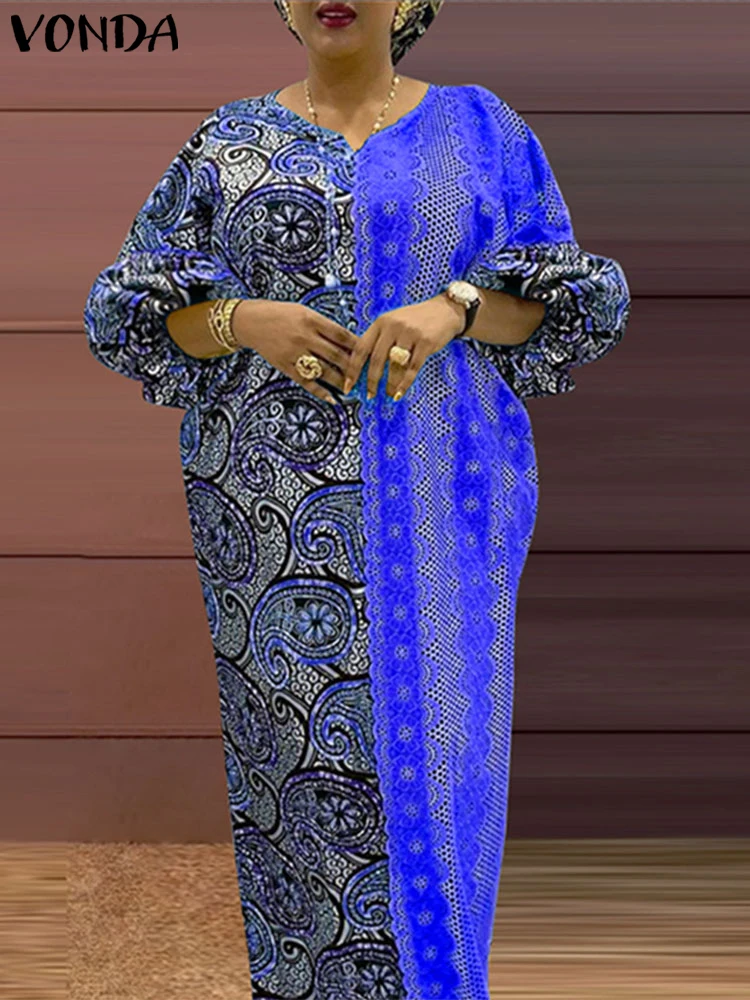 Плюс размер vonda длинное платье - Фотография_3