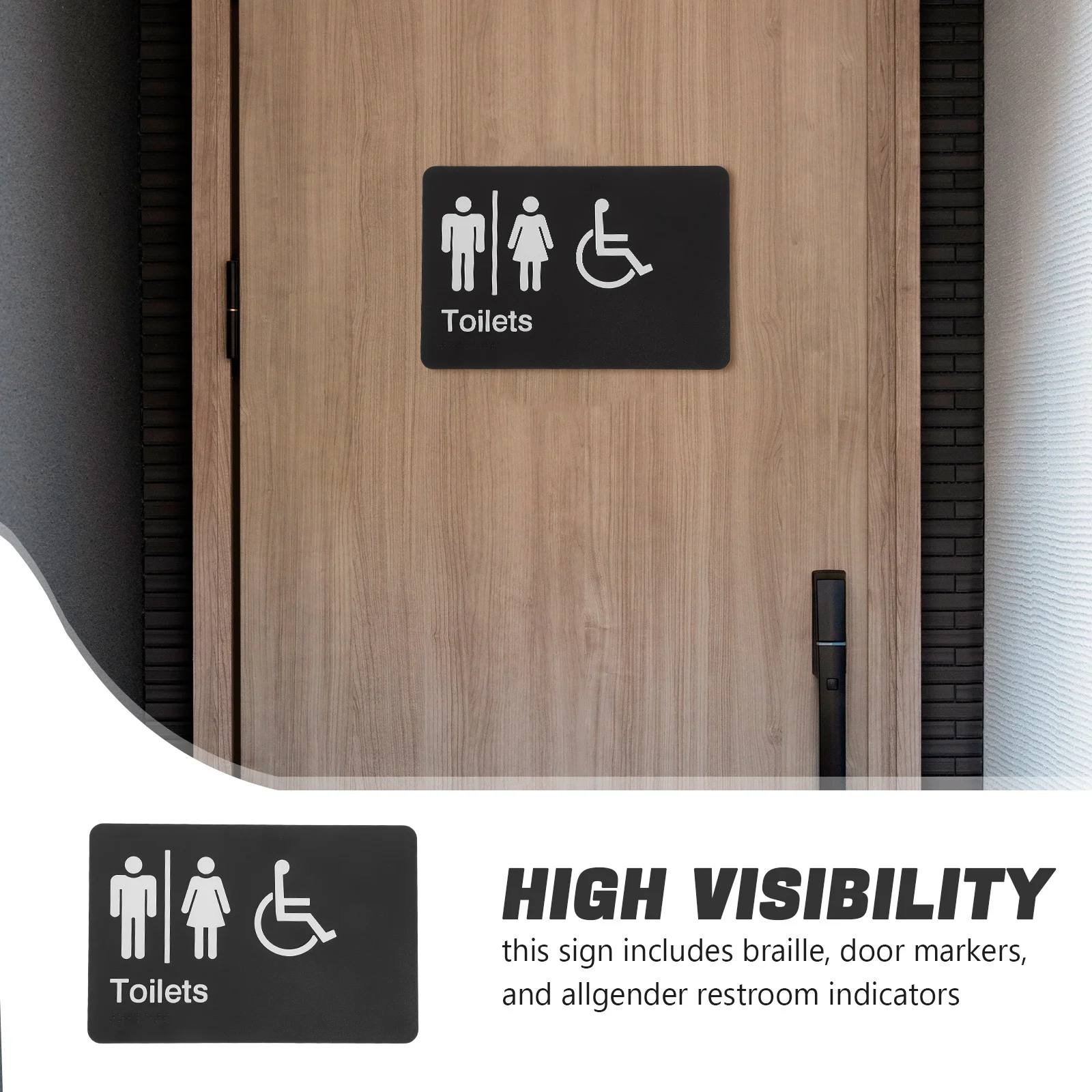 Пластиковая вывеска для туалета - Фотография_6