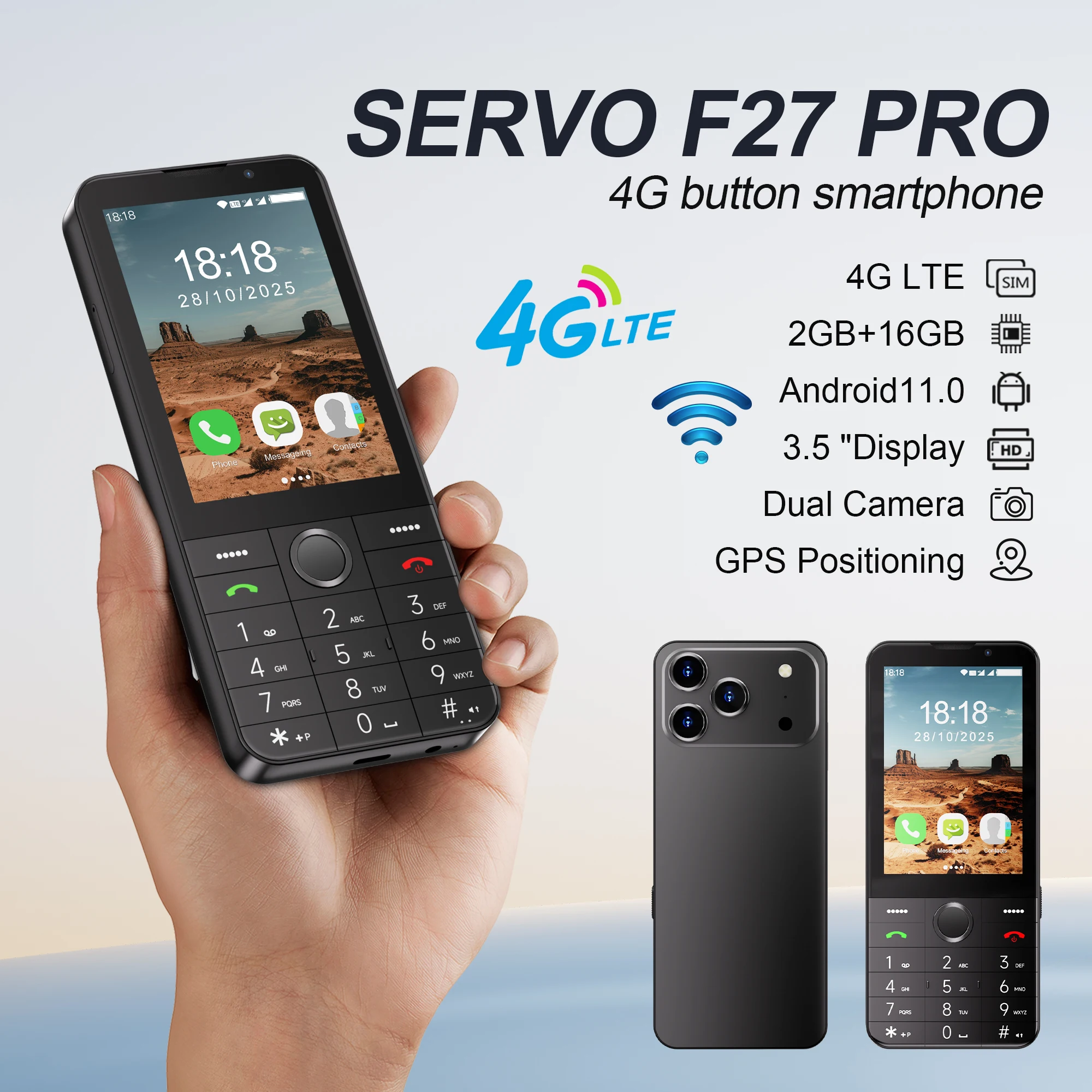 Смартфон servo f27 pro 4g lte