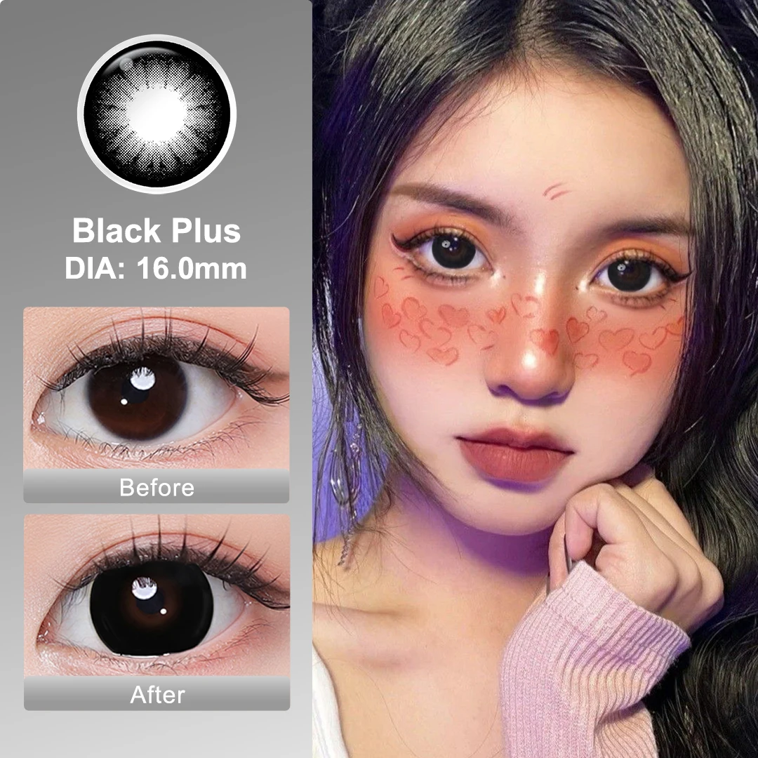 Цветные контактные линзы magister с большими глазами - Фотография_5