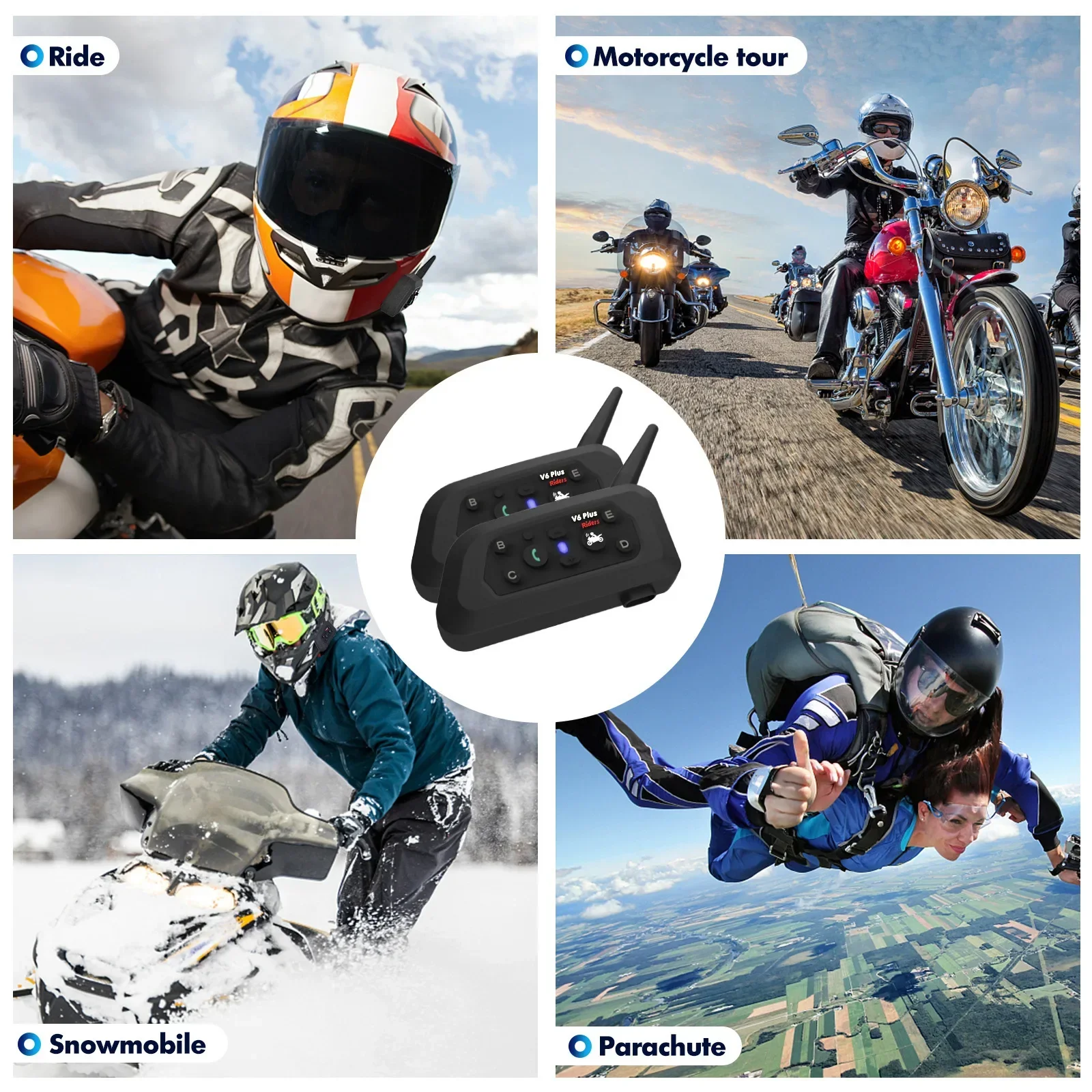 Мотоциклетный домофон bluetooth - Фотография_3