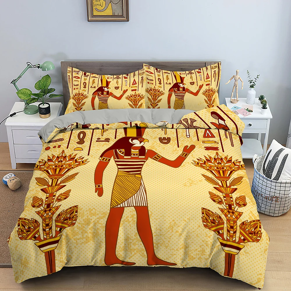 Egyptian bedding set ancient egypt - Фотография_4
