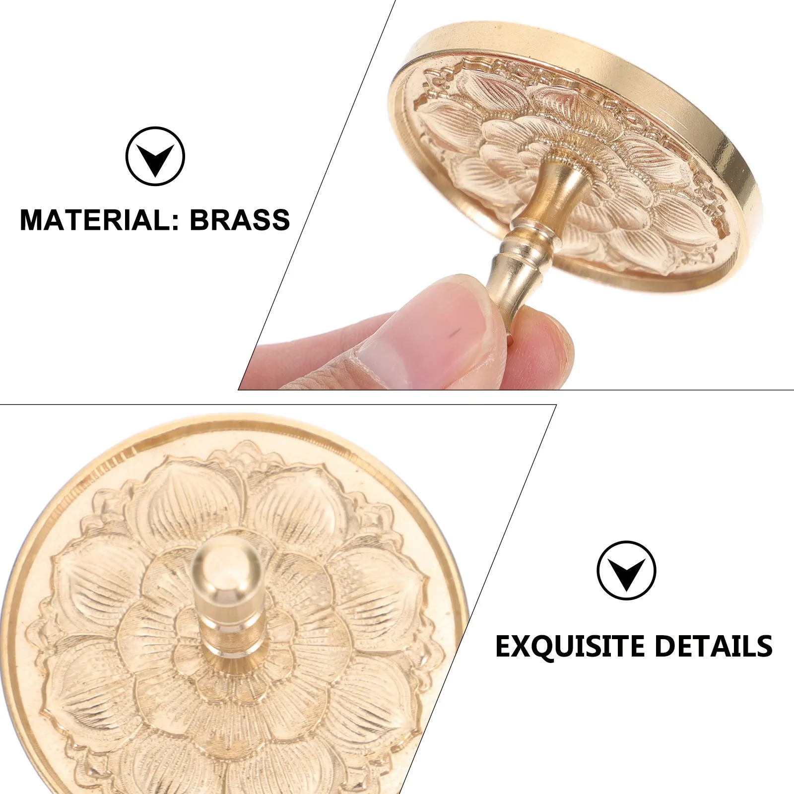 Латунный пресс для благовоний - Фотография_3