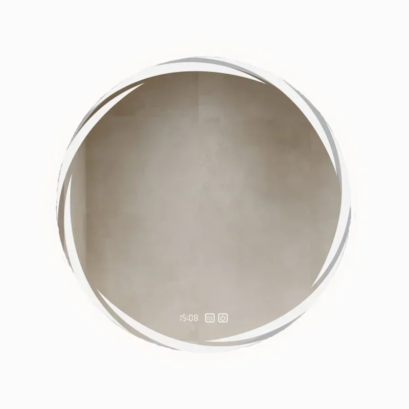 Круглое увеличительное зеркало для ванной комнаты - Фотография_6