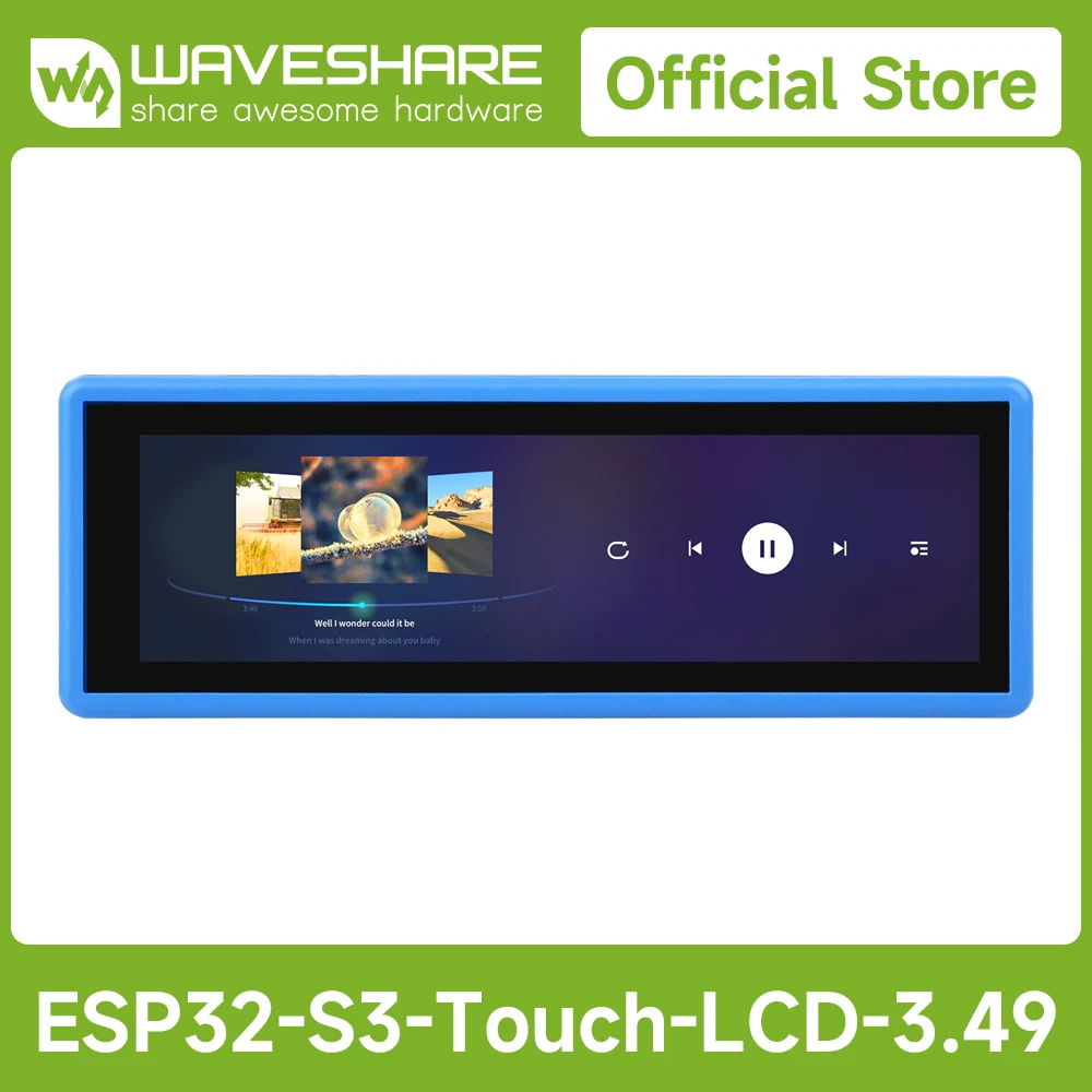 Высокопроизводительная макетная плата waveshare esp32-s3 с 3