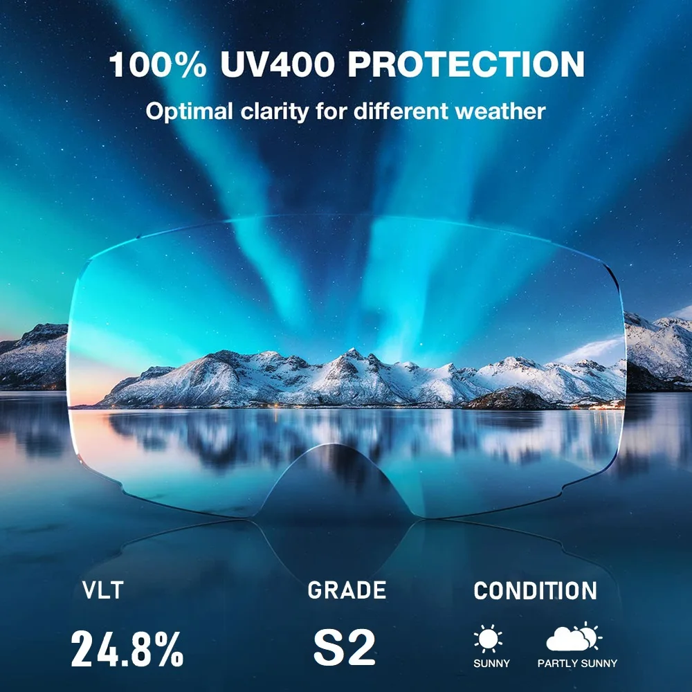 Лыжные очки pro, 100% защита от - Фотография_3