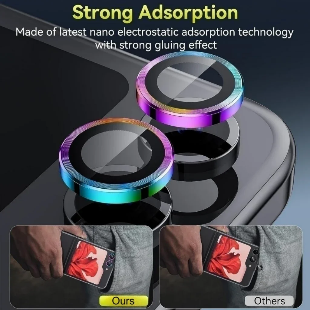 Металлическая защита объектива камеры для samsung galaxy z flip 7 6 5 4 - Фотография_3