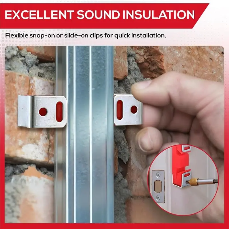 Abae-звукоизоляционные зажимы 10 шт - Фотография_5