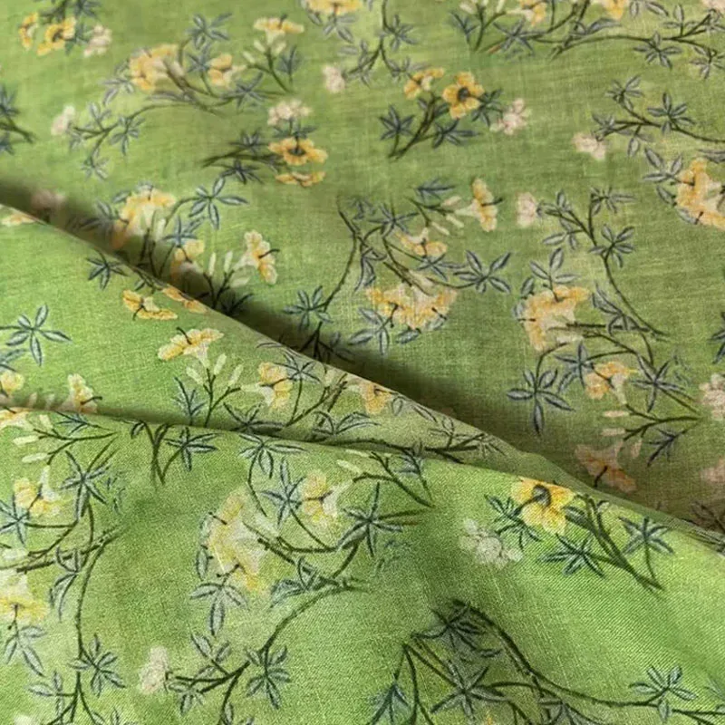 100% чистая ткань рами с рисовым - Фотография_5