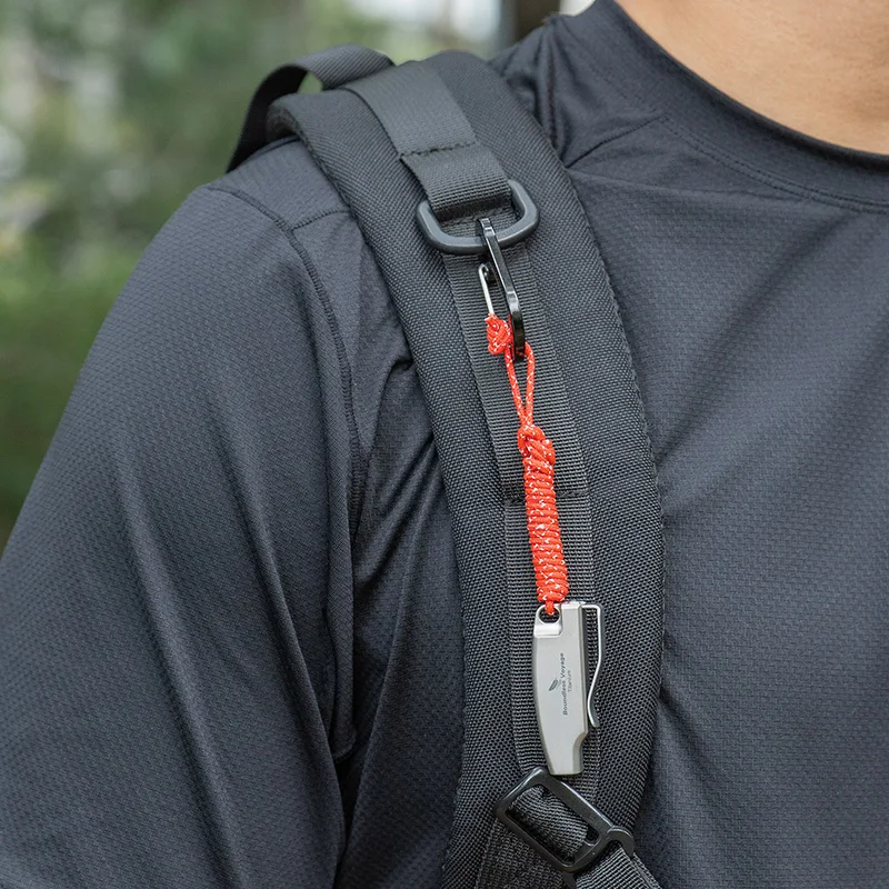 Титановый свисток для выживания boundless voyage 120 дб - Фотография_5