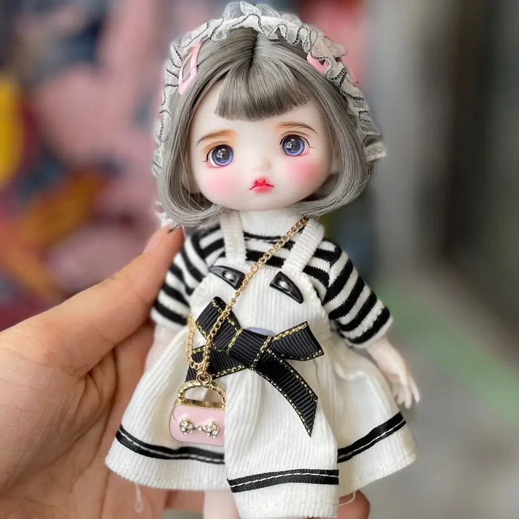 16cm handmade bjd doll little girl - Фотография_3